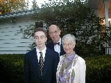 Ben Dorrough; Henry Thiede; Ruth Bennett McDougal Dorrough; Family Friends